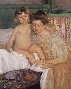 Mary Cassatt Get up painting